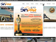 Tablet Screenshot of dinpar.com.br